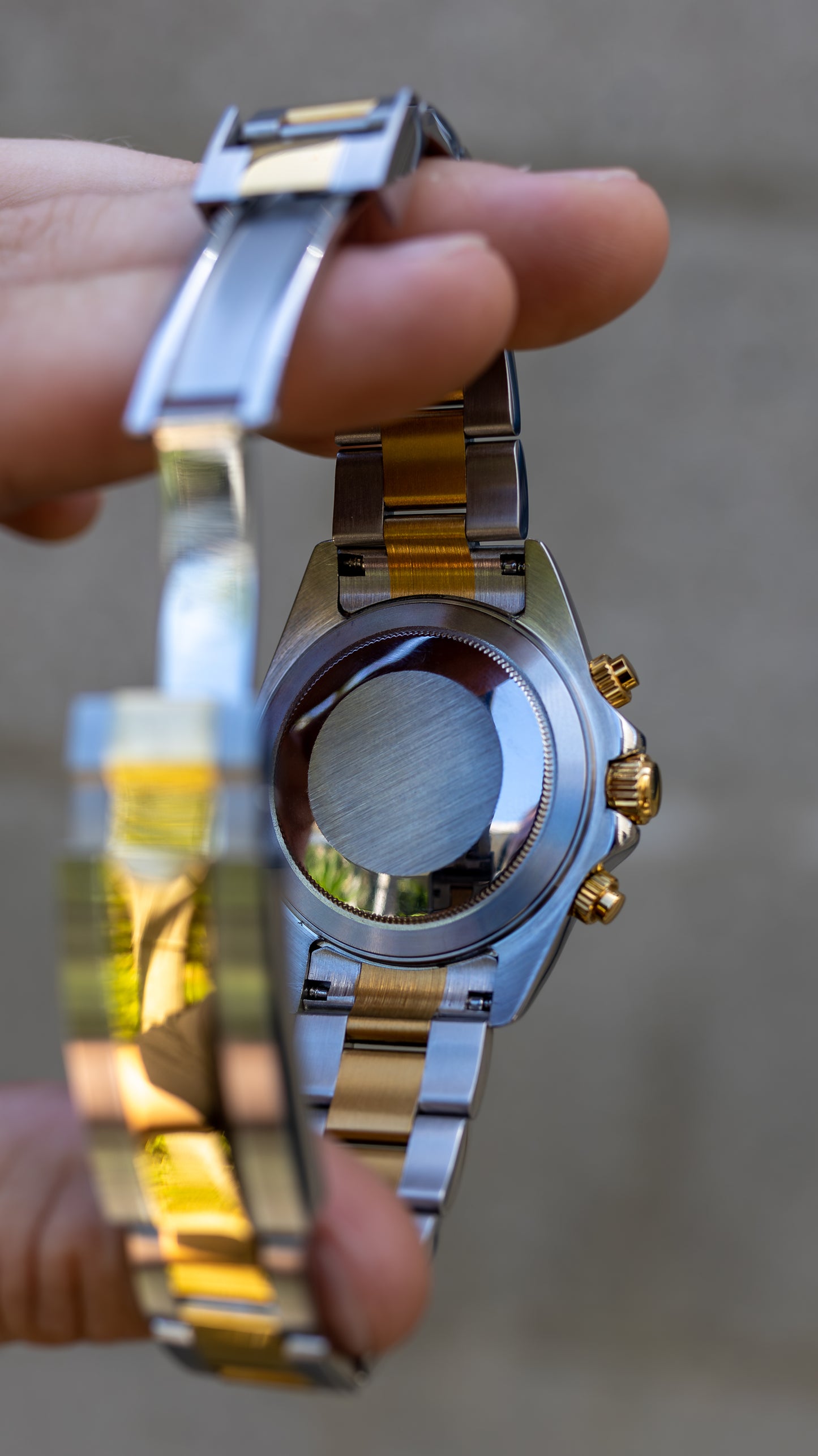 PrestigeWatchMods Custom Seiko Mod Two Tone "Daytona" style Watch