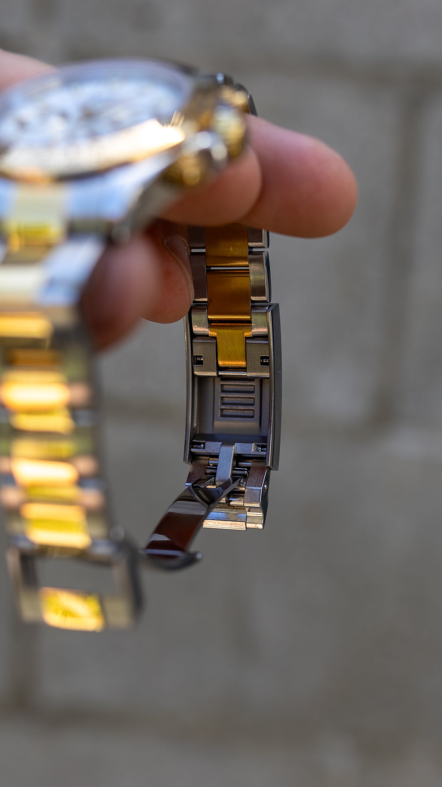 PrestigeWatchMods Custom Seiko Mod Two Tone "Daytona" style Watch