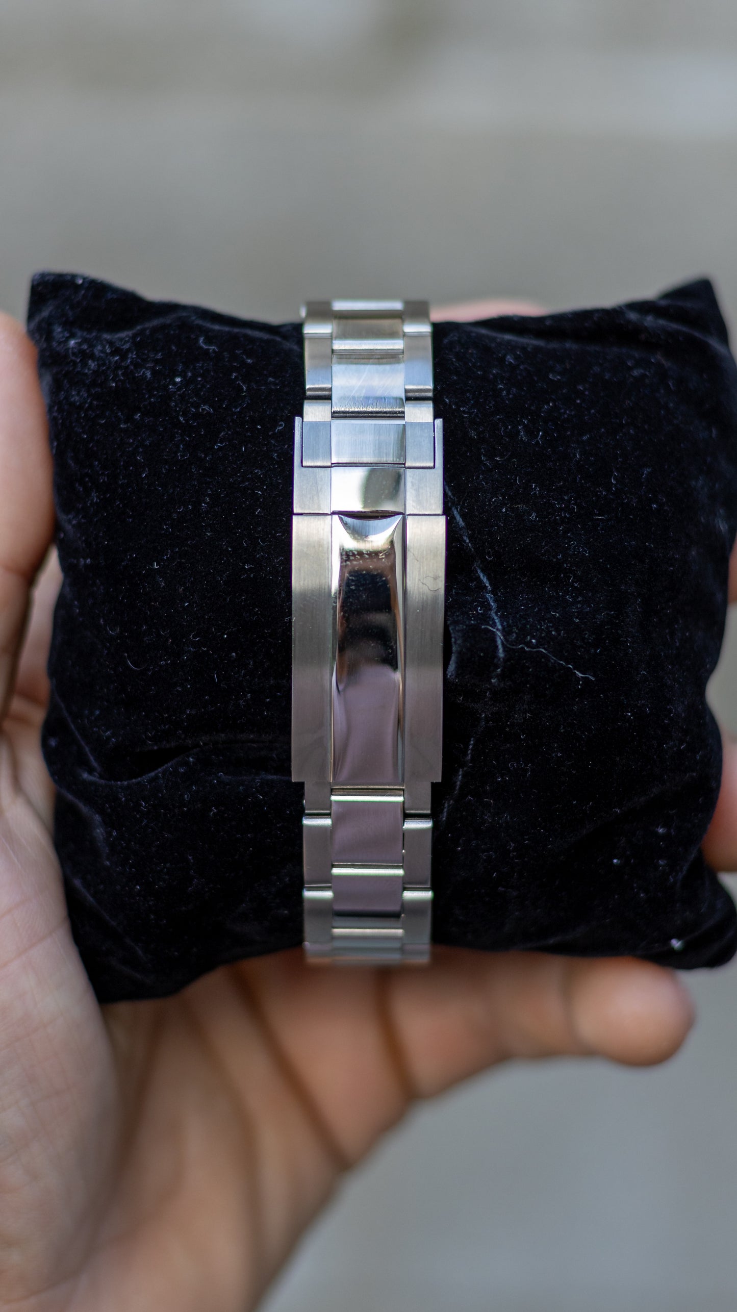 PrestigeWatchMods Custom Seiko Mod Black "Daytona" style Watch