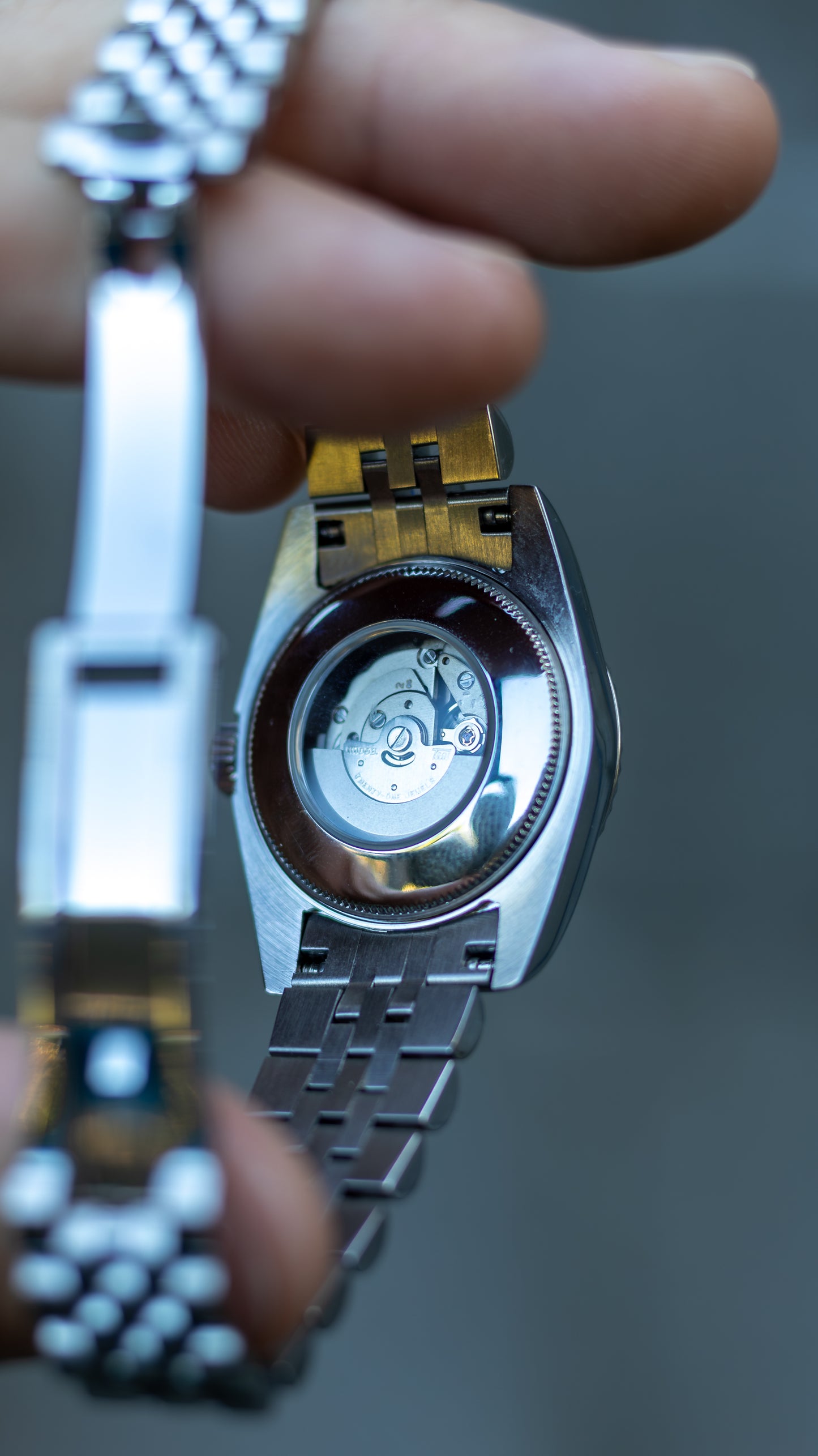 PrestigeWatchMods Custom Seiko Silver Lady Datejust style NH05 automatic watch